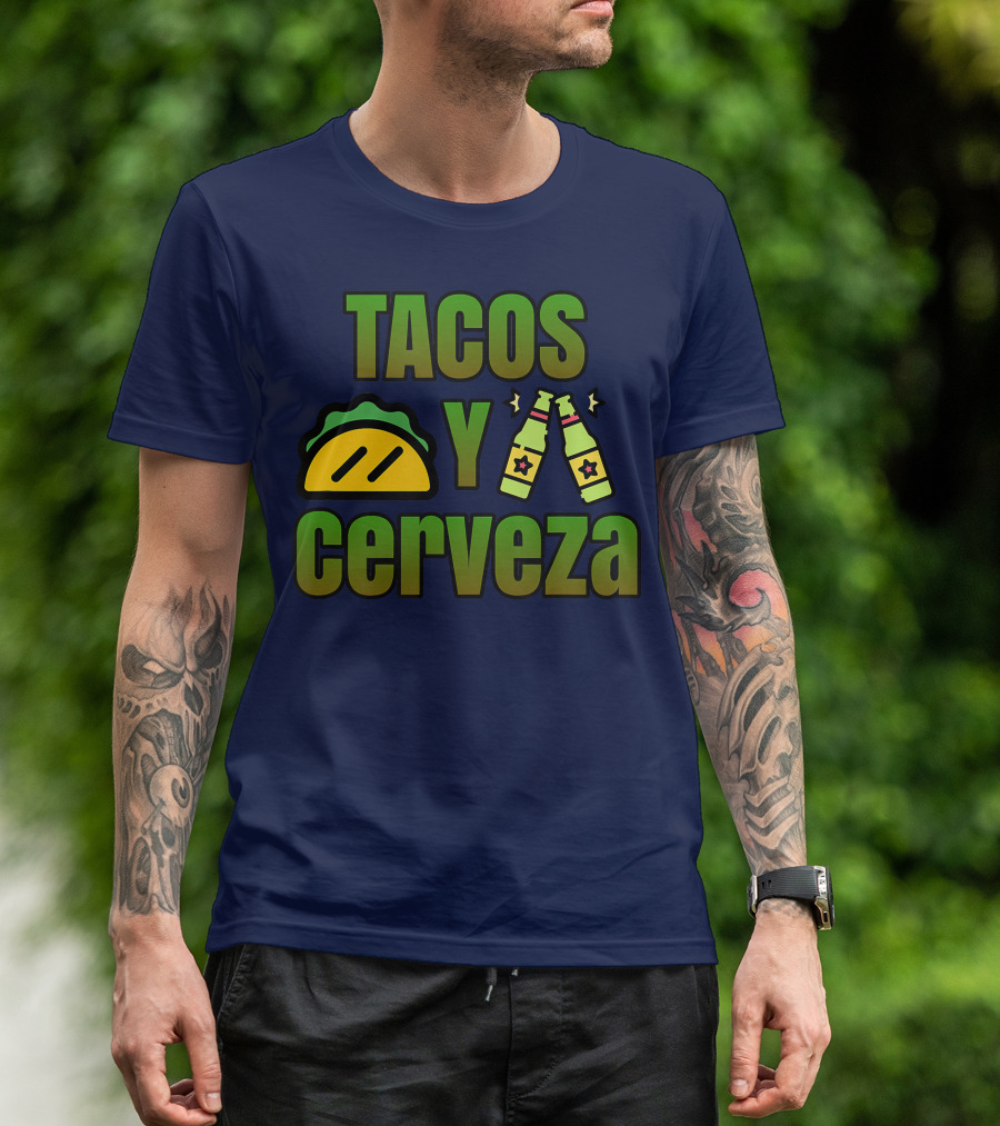 Tacos Y Cerveza Cinco De Mayo Beer Fest T-Shirt