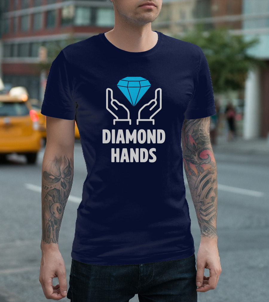 Diamond Hands GME Stock Wallstreetbets T-Shirt