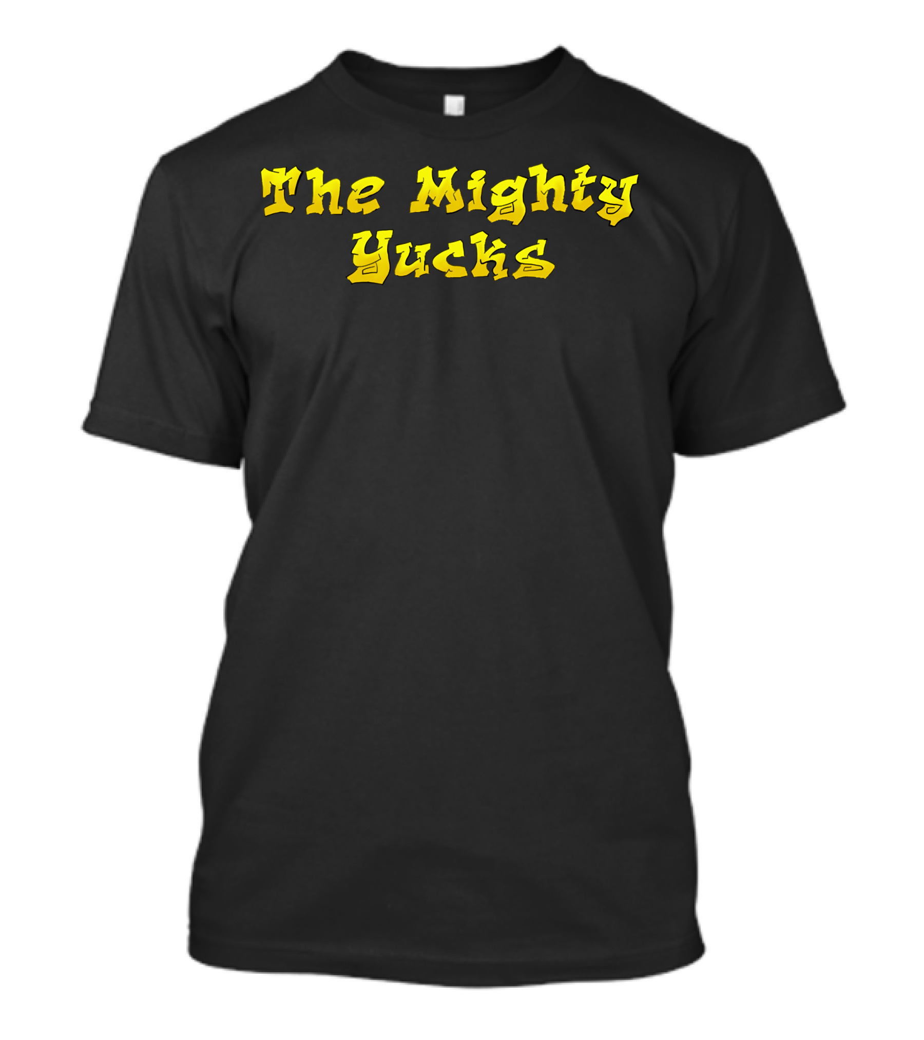 The Mighty Yucks Bold Retro T-Shirt