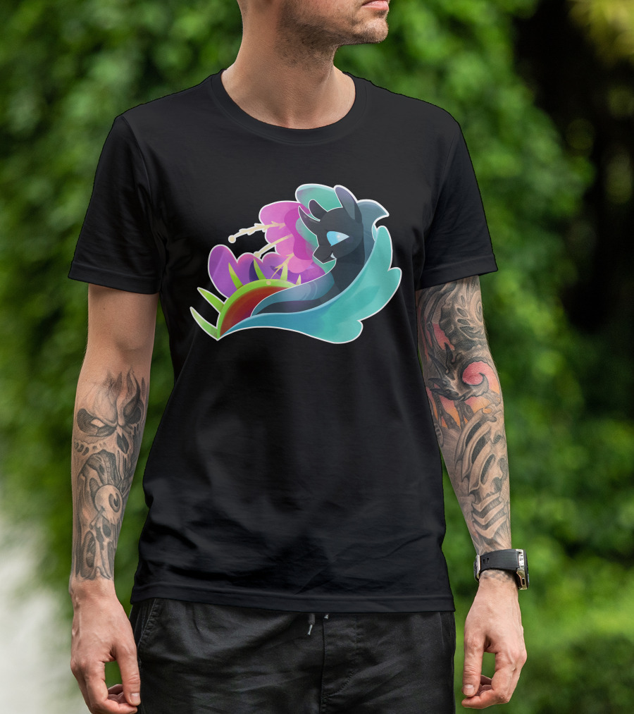 Thorax Surrounded By Colorful Flowers T-Shirt