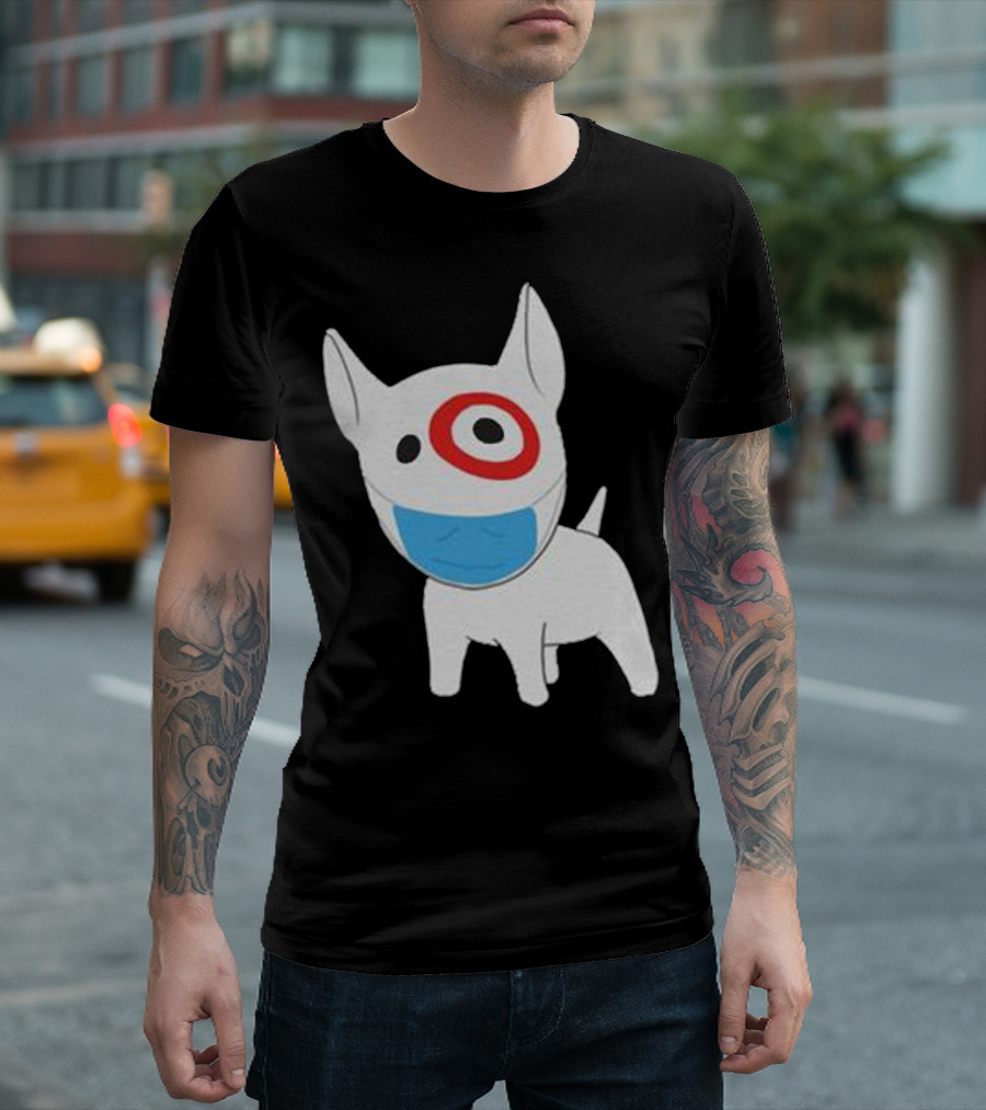 Bullseye Target Team Member I Love Target Grocery Retail Mascot T-Shirt