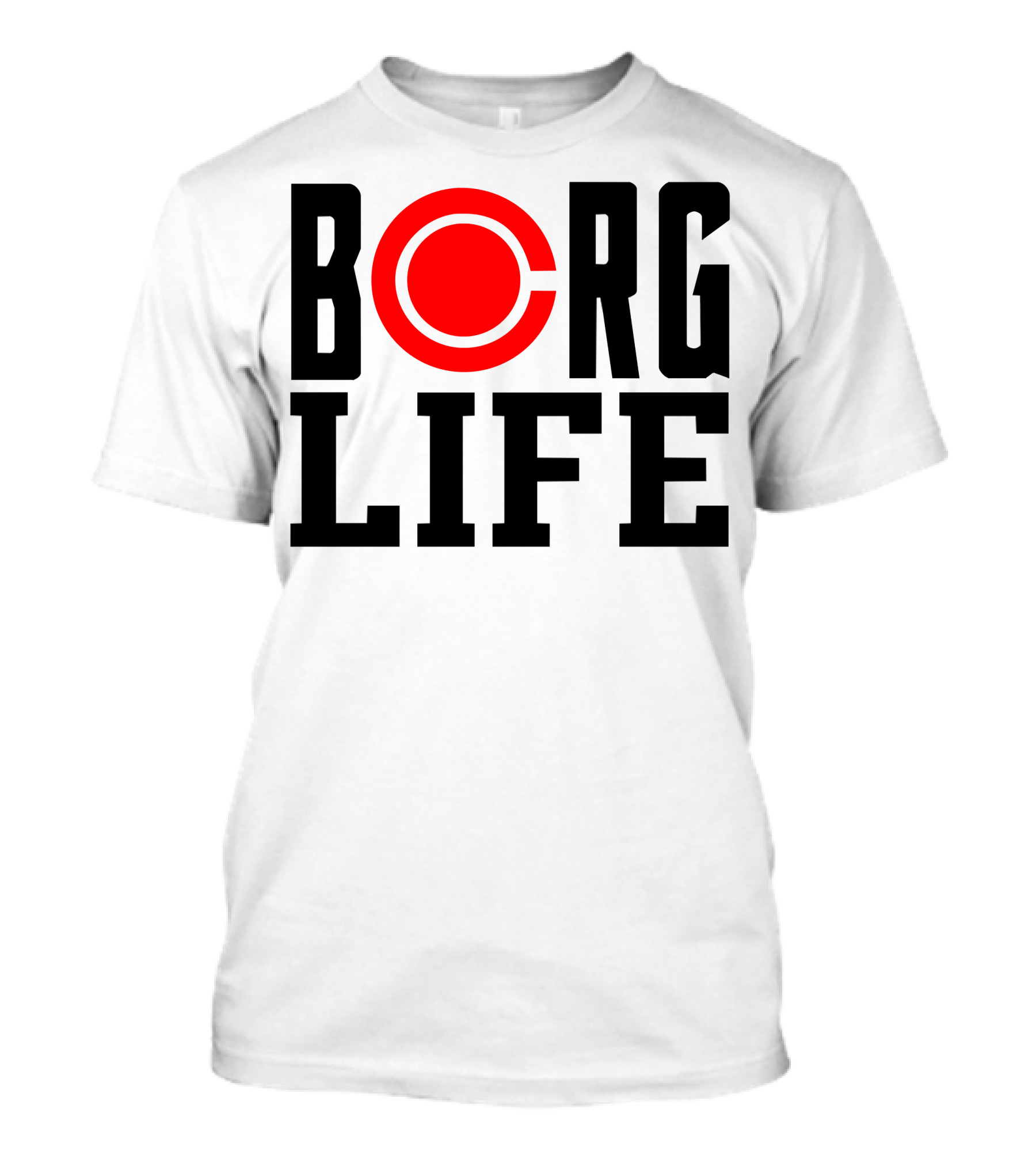 Borg Life Red Circle T-Shirt