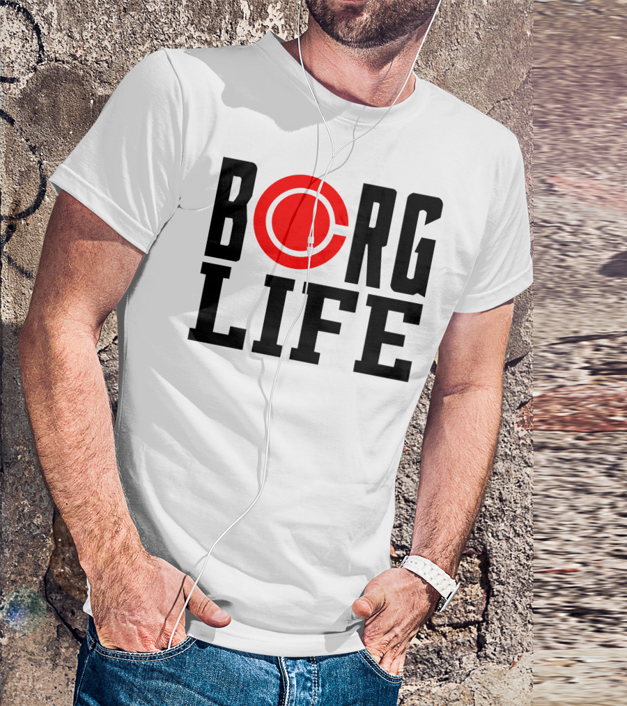 Borg Life Red Circle T-Shirt