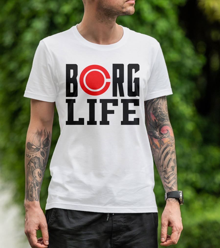 Borg Life Red Circle T-Shirt