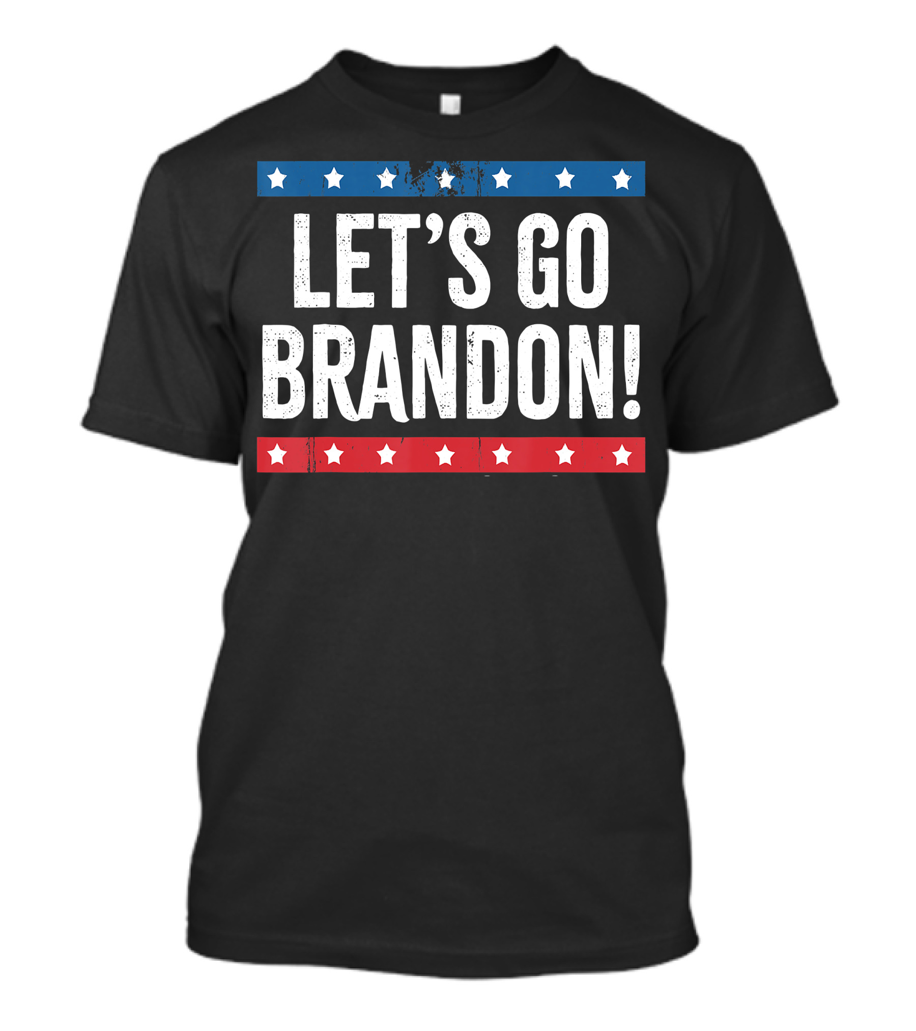 Let's Go Brandon Patriotic Vintage Stars Banner T-Shirt
