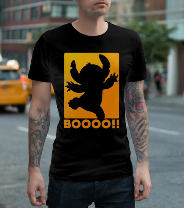 Disney Stitch Halloween Boooo T-Shirt