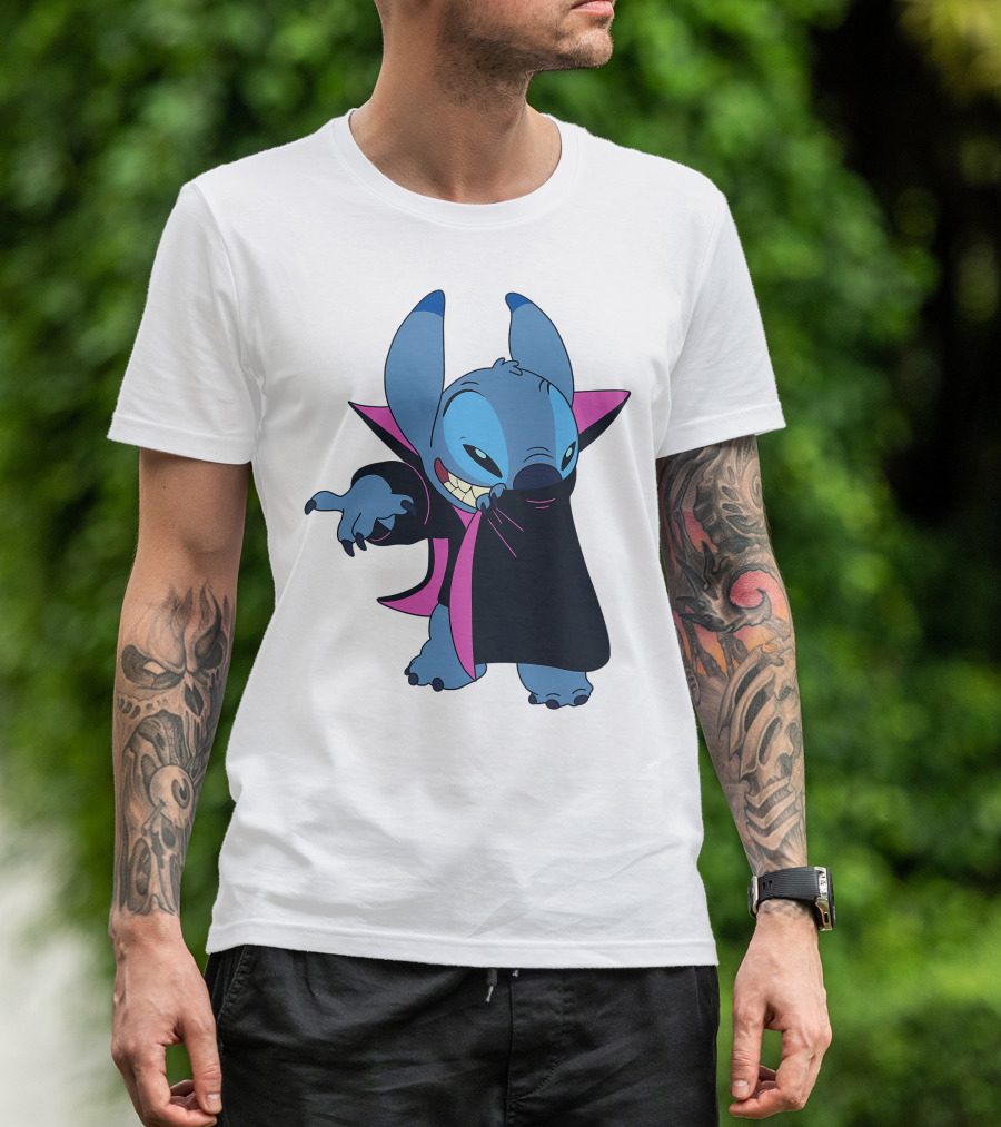 Disney Stitch Halloween Vampire Costume T-Shirt