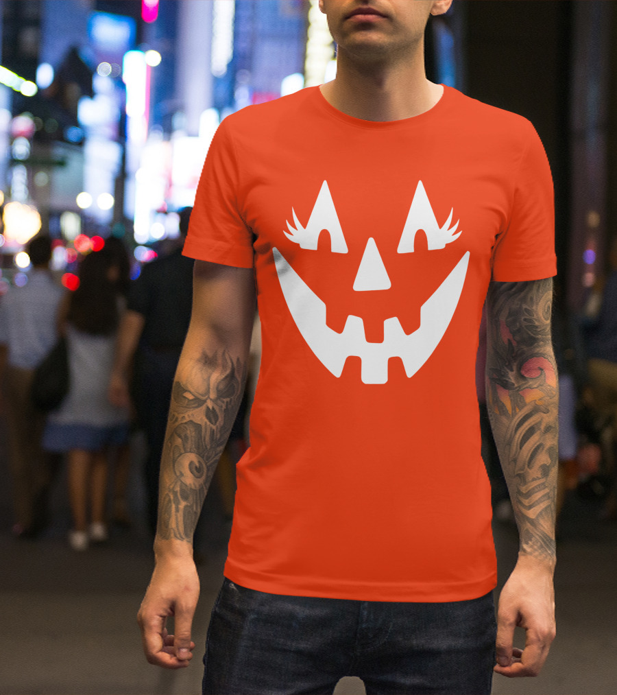 Halloween Pumpkin Pumpkin Face Halloween Party Halloween T-Shirt