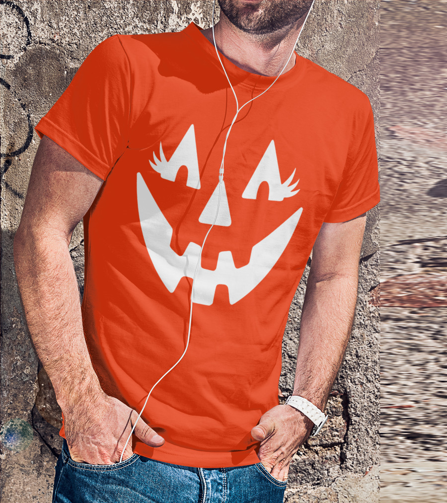 Halloween Pumpkin Pumpkin Face Halloween Party Halloween T-Shirt