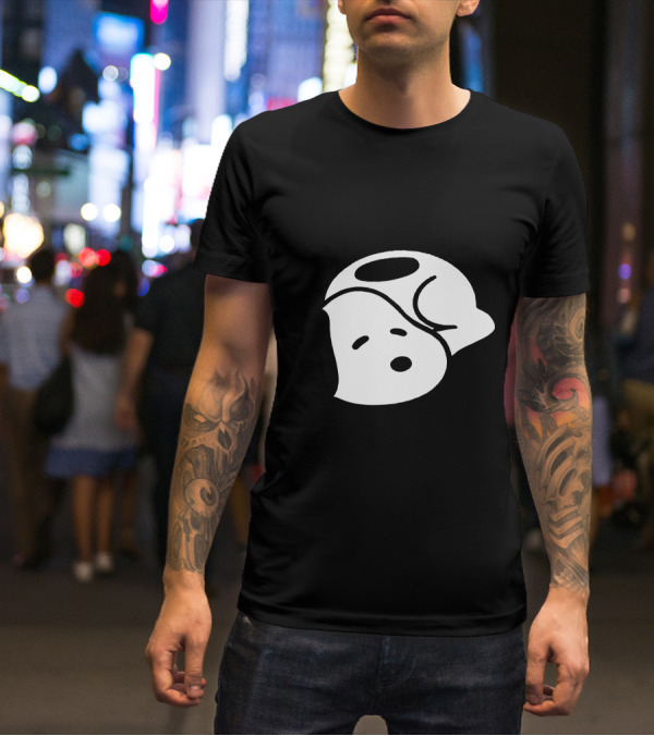 Baby Snoopy Sleeping Peanuts Character T-Shirt