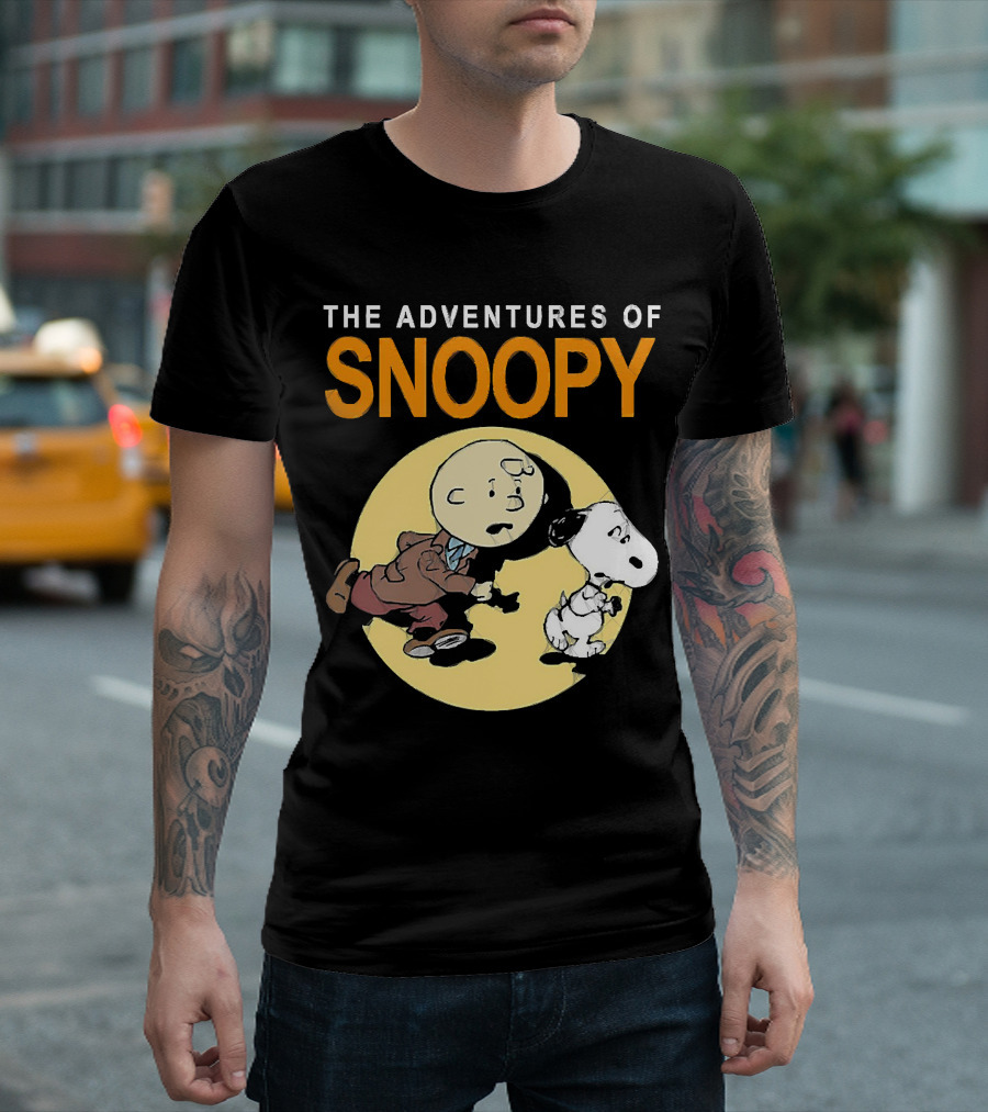 THE ADVENTURES OF TIN TIN AND SNOOPY T-Shirt