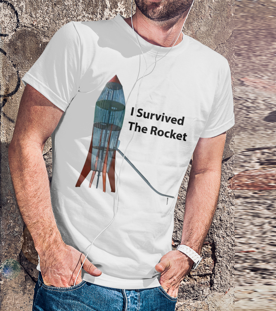 I Survived The Rocket Slide Experience T-Shirt