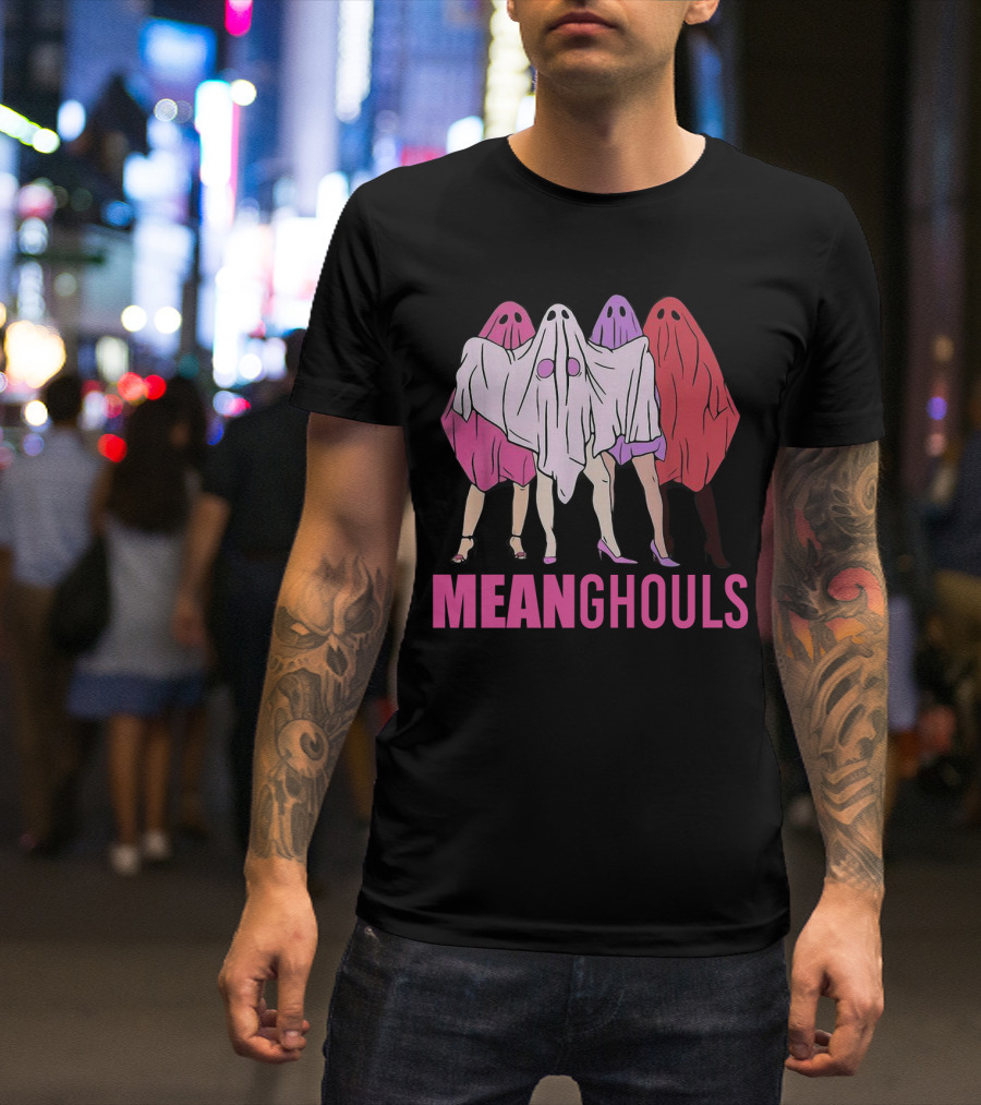 Meanghouls Funny Boo Costume Mean Girls Halloween Fans T-Shirt