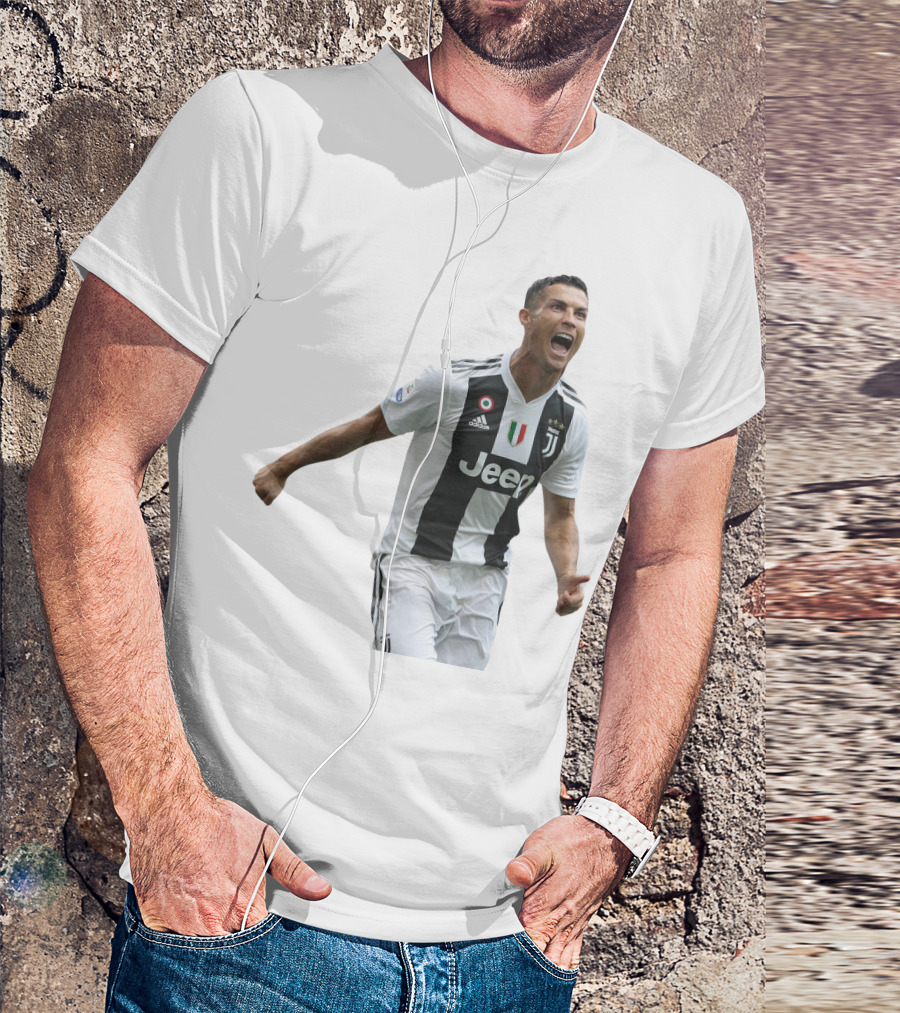 CR7 Juventus Ronaldo Jeep Soccer Star T-Shirt