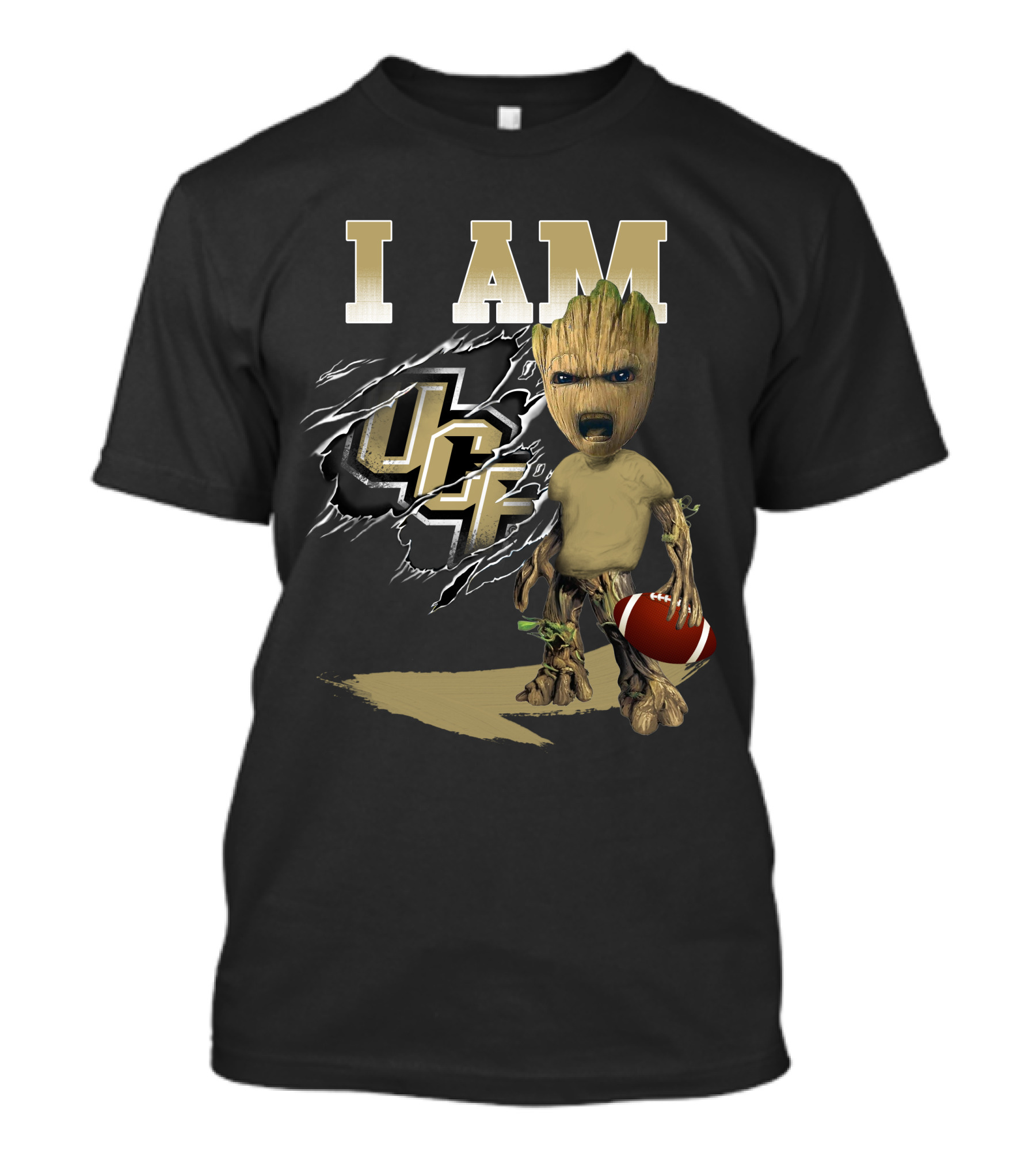 I AM UCF Knights Football Fan Character T-Shirt