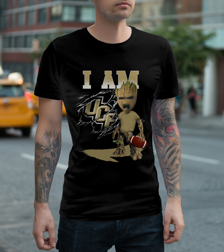 I AM UCF Knights Football Fan Character T-Shirt