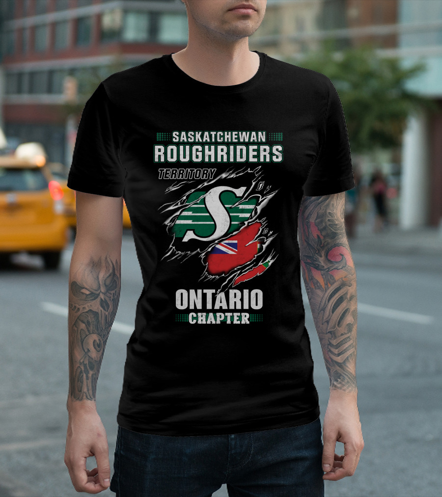 Saskatchewan Roughriders Territory Ontario Chapter T-Shirt