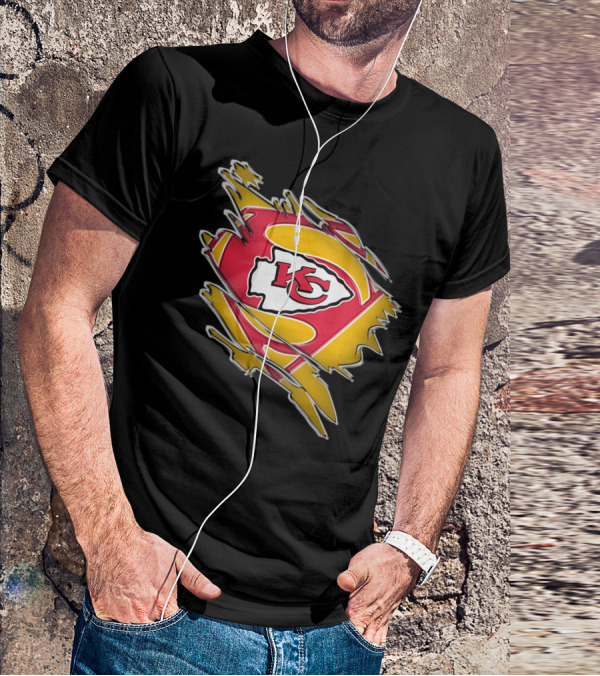 Kansas City Chiefs Super Logo Emblem T-Shirt