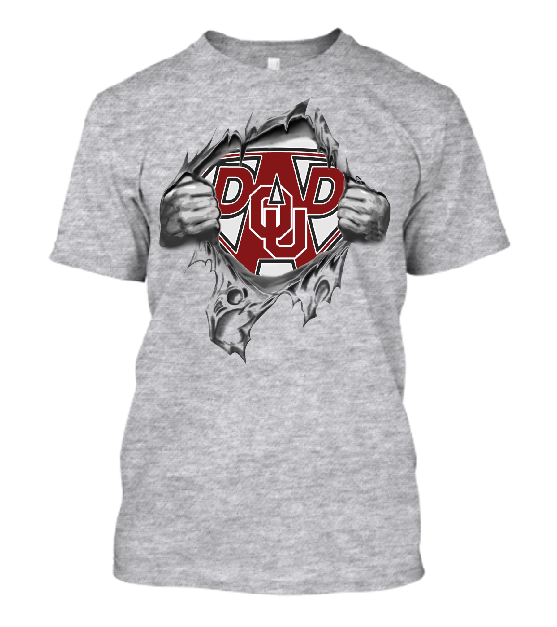 OU Sooners Super Dad Hero T-Shirt
