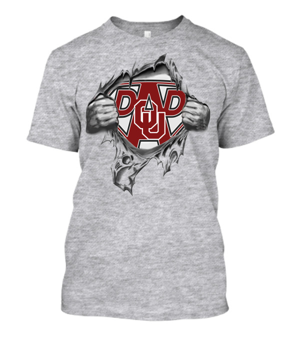 OU Sooners Super Dad Hero T-Shirt