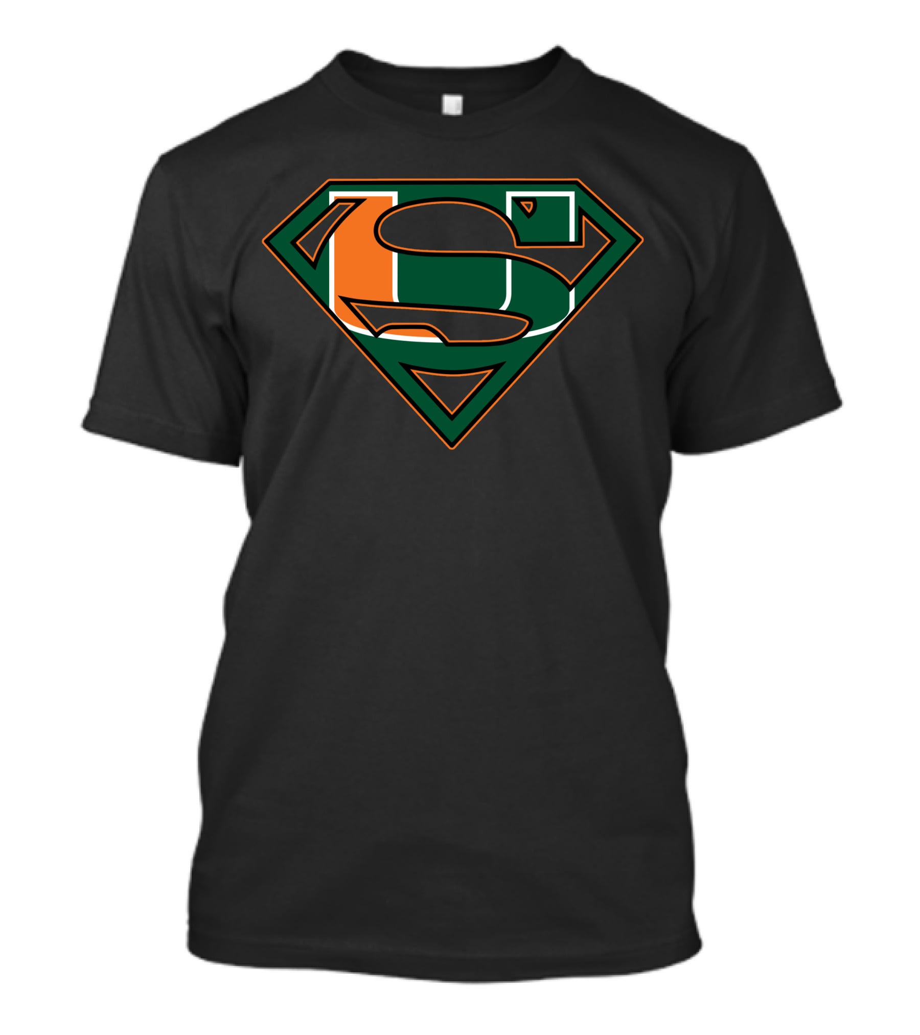 Super Man Hurricanes U Logo Diamond T-Shirt