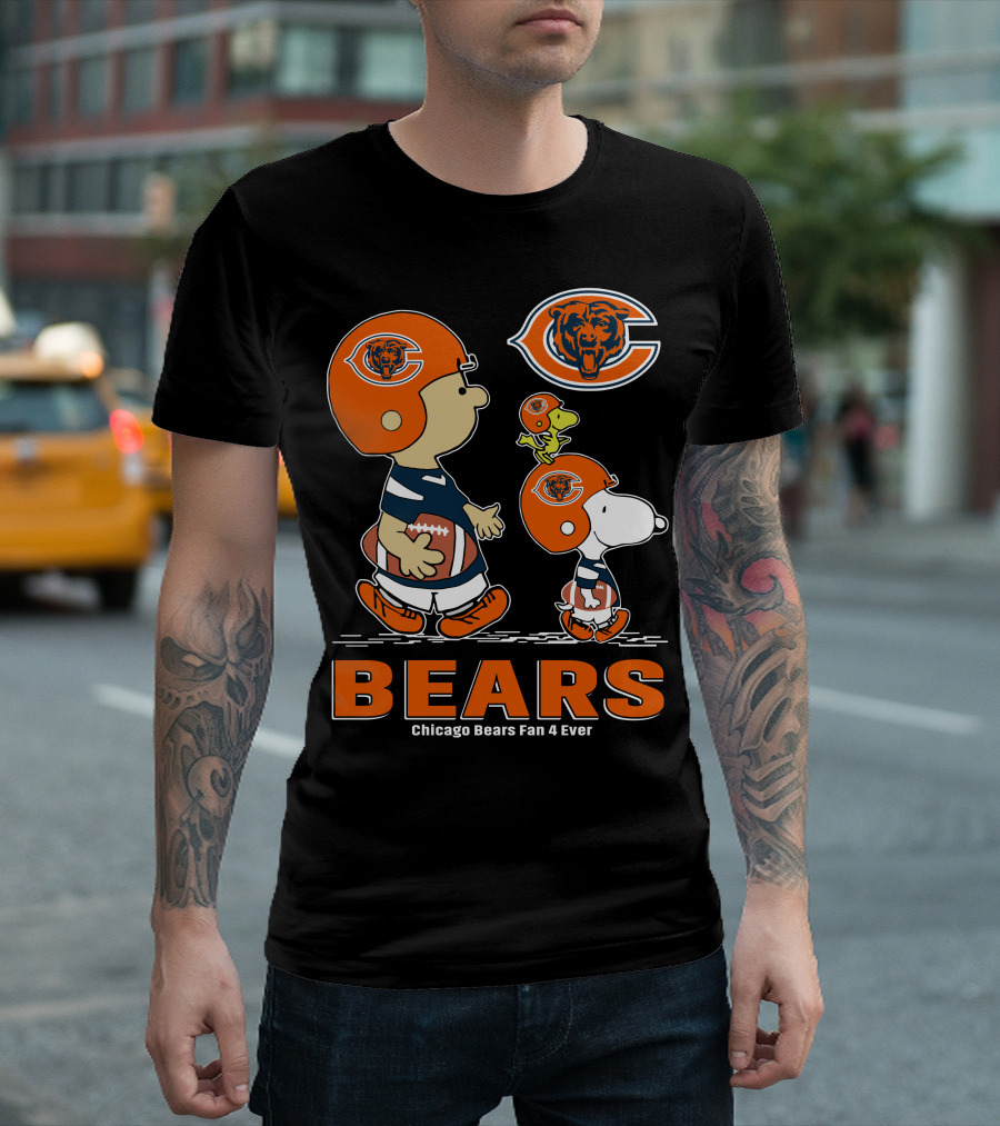 Chicago Bears Fan 4 Ever Bears T-Shirt