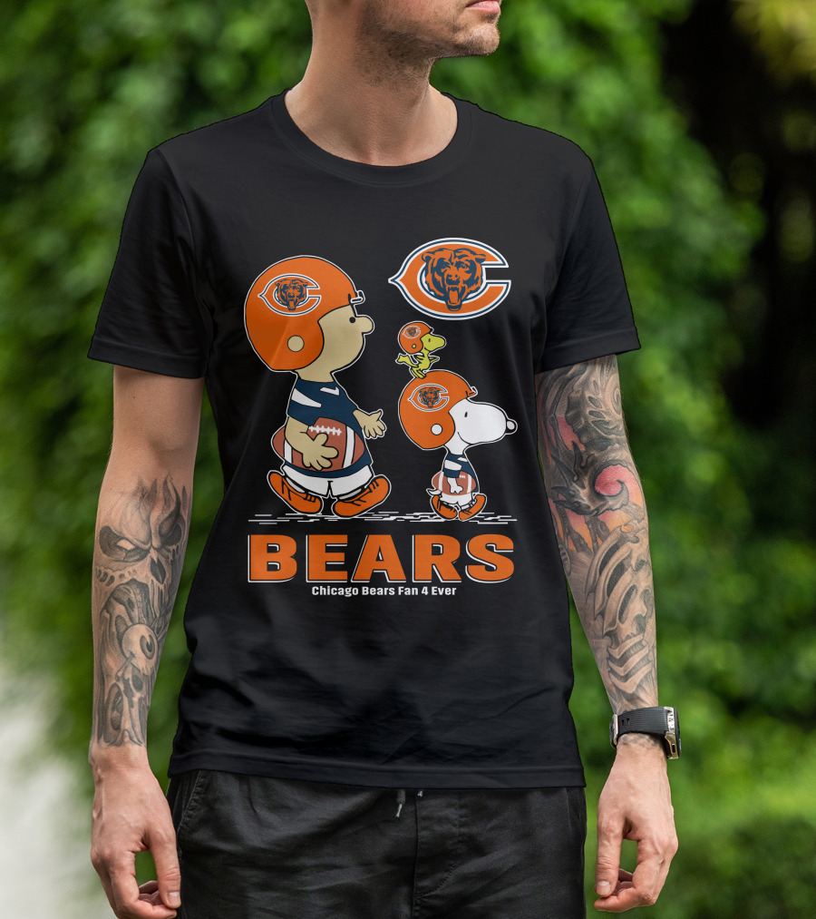 Chicago Bears Fan 4 Ever Bears T-Shirt