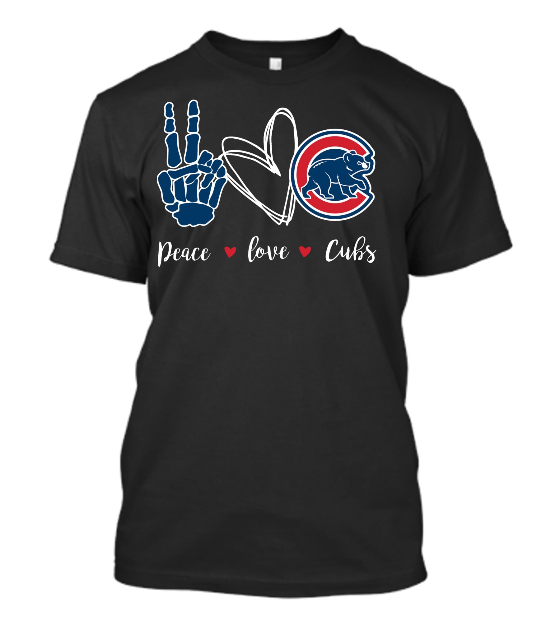 Peace Love Cubs T-Shirt