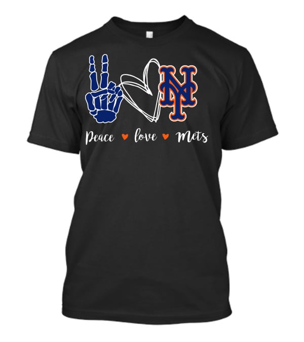 Peace Love New York Mets T-Shirt