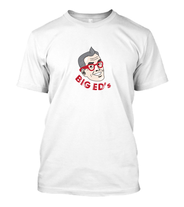 BIG ED's Retro Character With Red Glasses T-Shirt