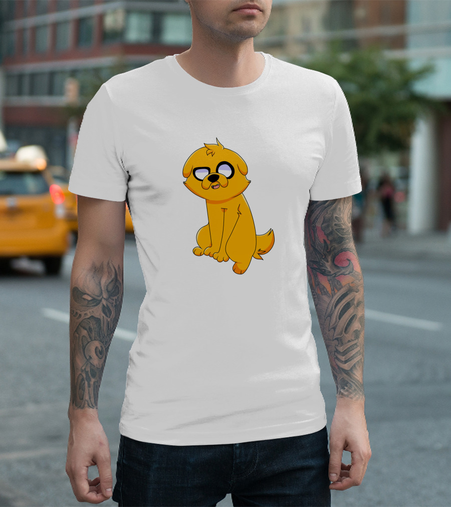 Jake Adventure Time Character T-Shirt