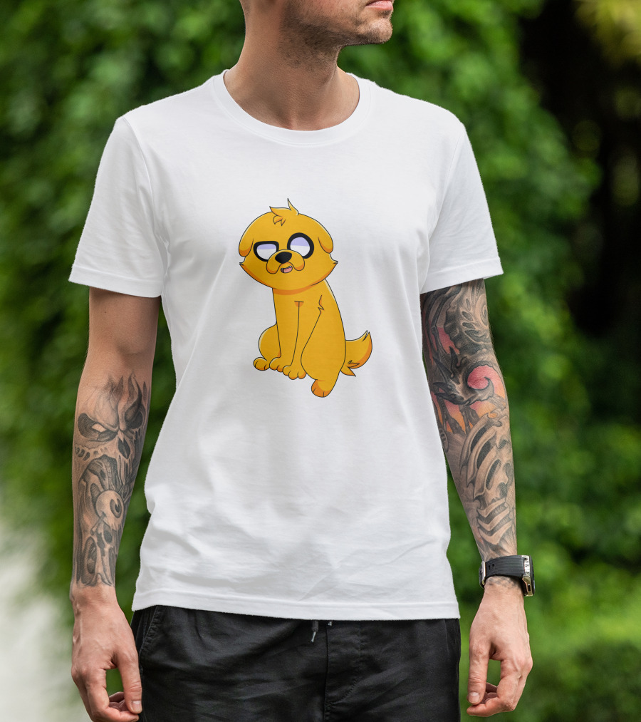 Jake Adventure Time Character T-Shirt