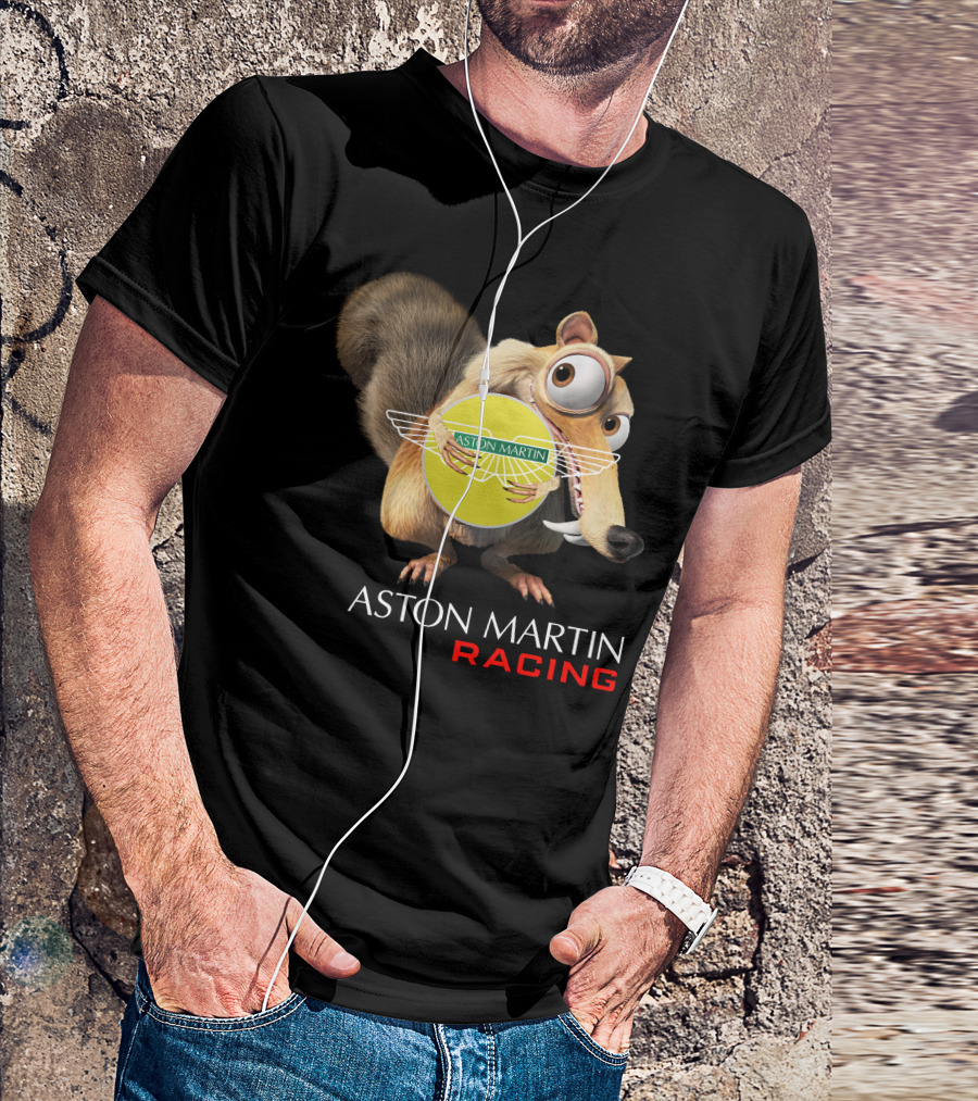 ASTON MARTIN RACING Ice Age Scrat Winged T-Shirt