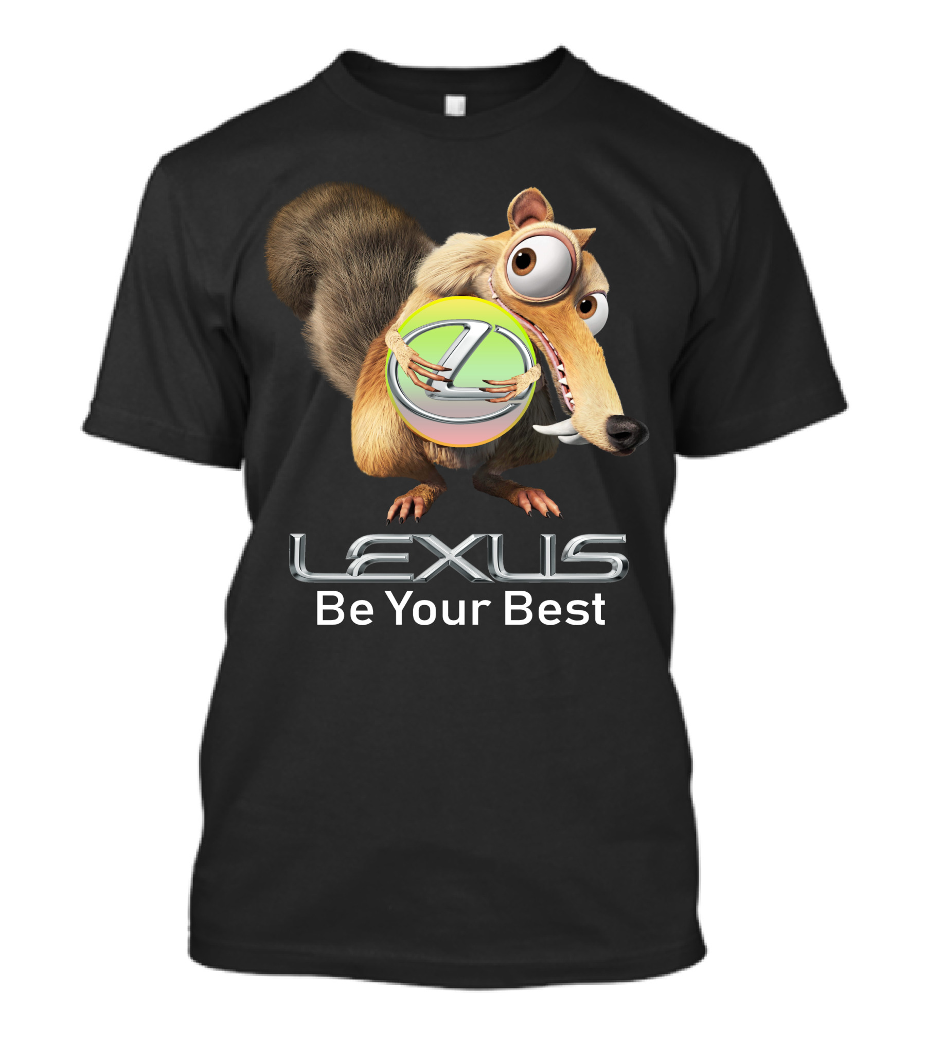 LEXUS Be Your Best Scrat Holding T-Shirt