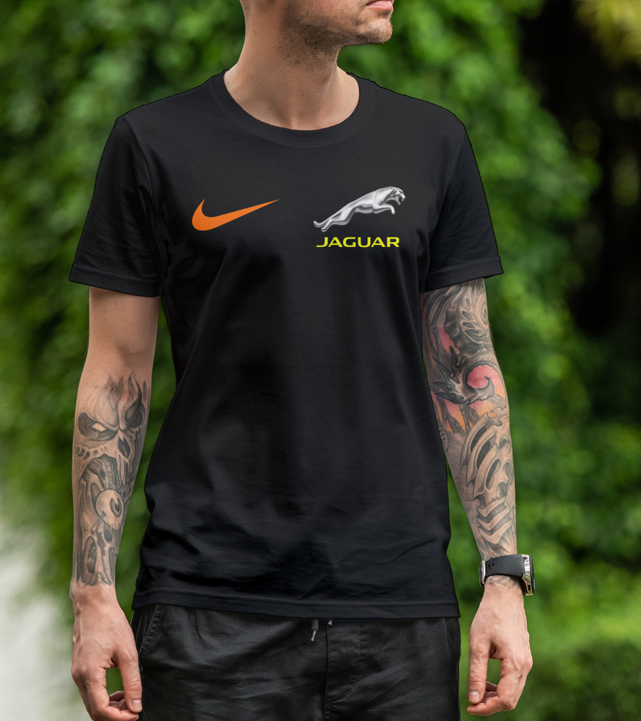 JAGUAR 3 Logo Silver Puma T-Shirt