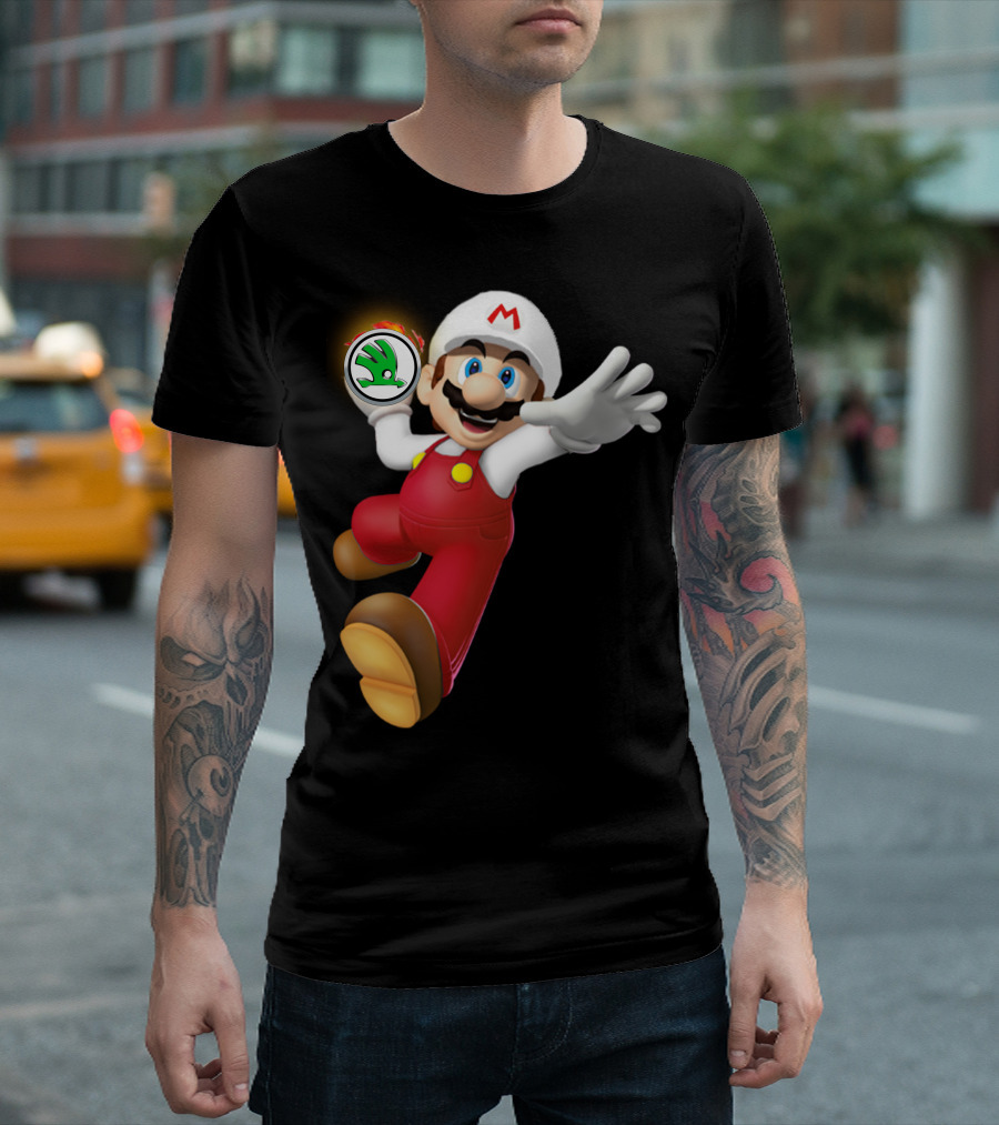Mario Holding SKODA Emblem T-Shirt