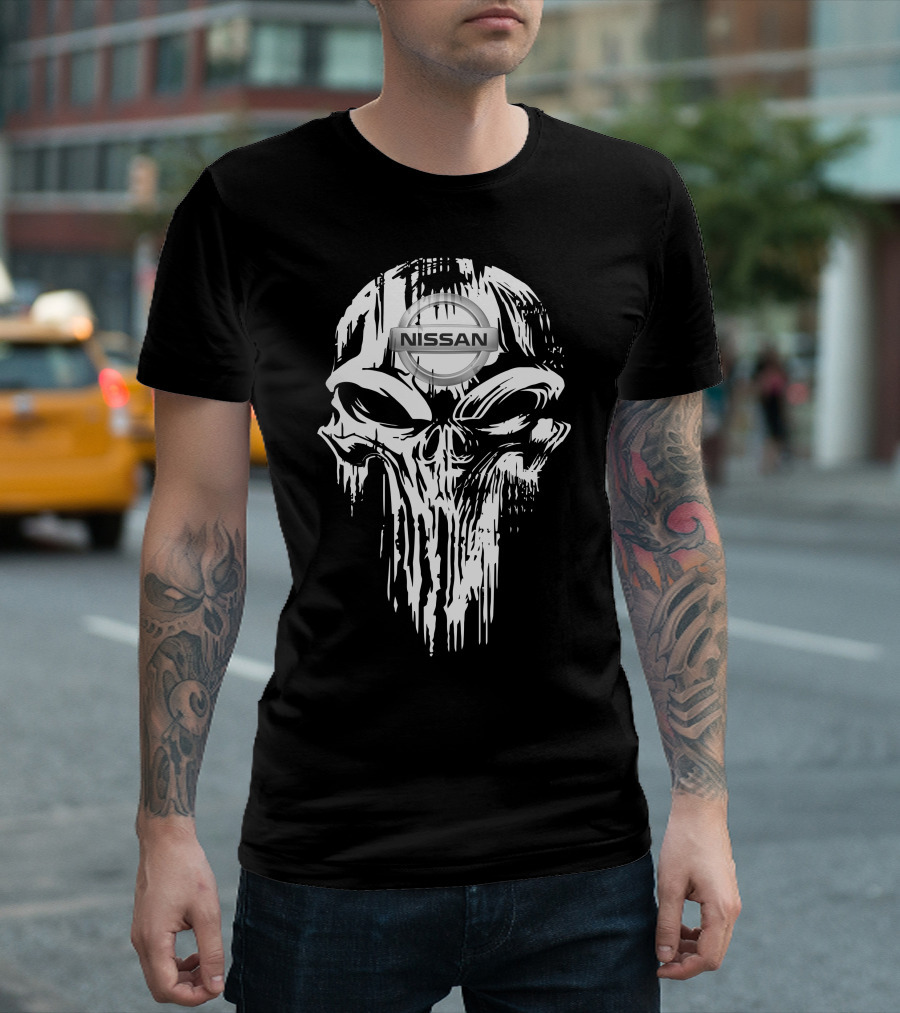 Nissan Skull Drip T-Shirt