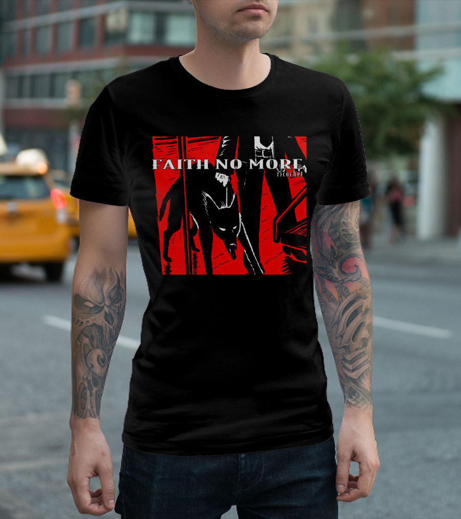 Faith No More Ricochet Dog And Man T-Shirt