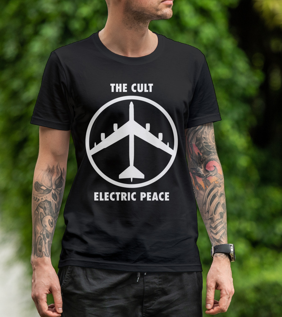 The Cult Electric Peace Airplane T-Shirt
