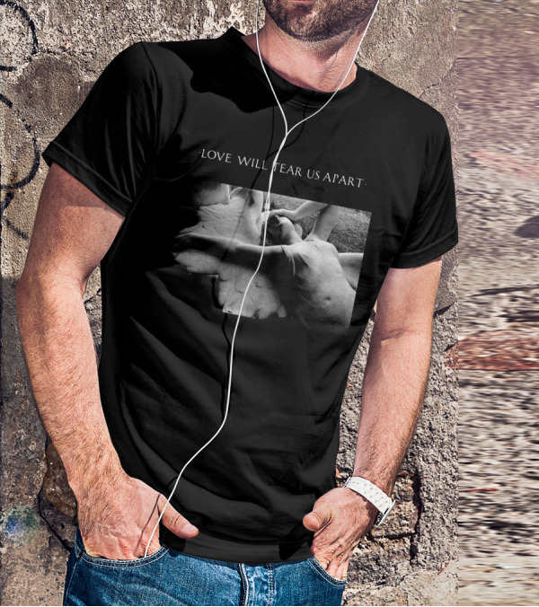 Love Will Tear Us Apart Joy Division Angel Statue Scene T-Shirt