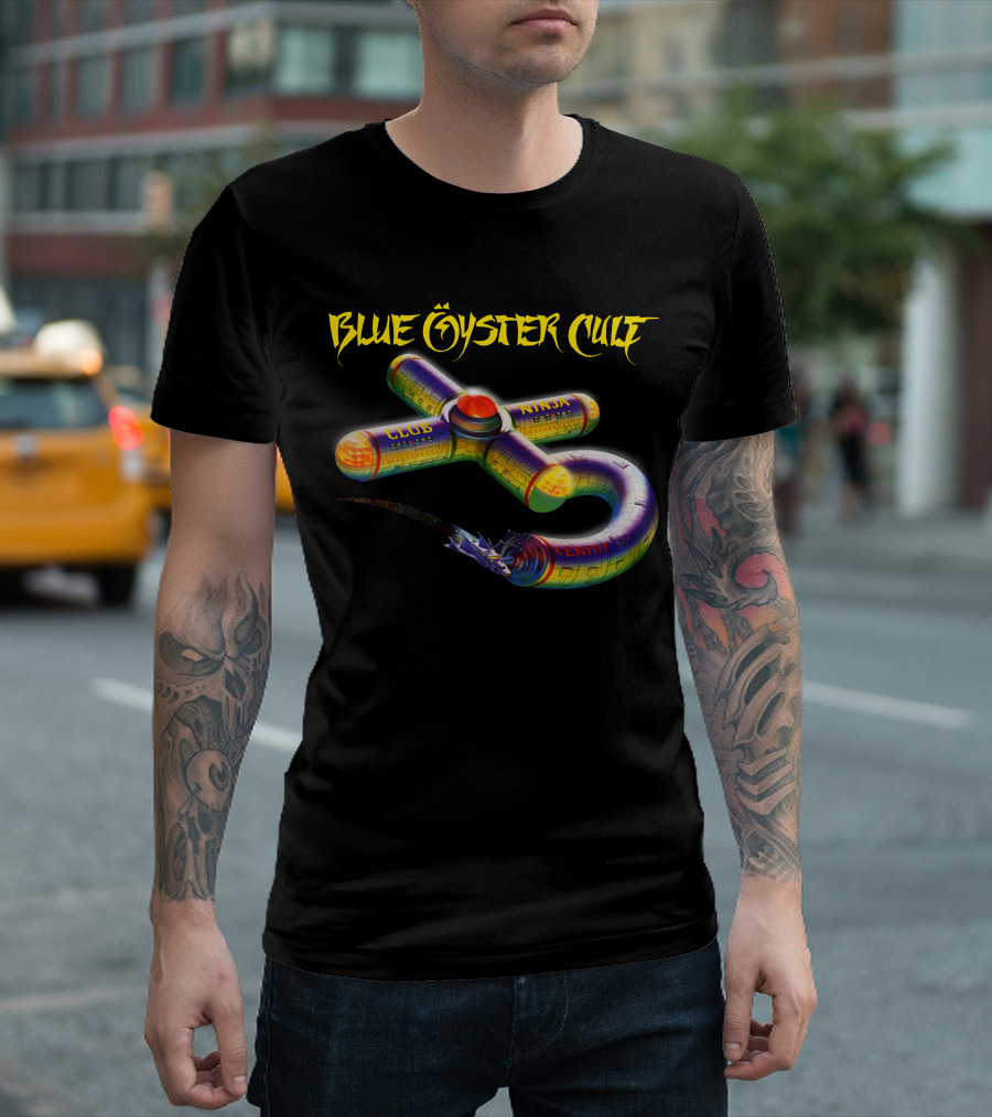 Blue Öyster Cult Club Ninja 1985 Album T-Shirt