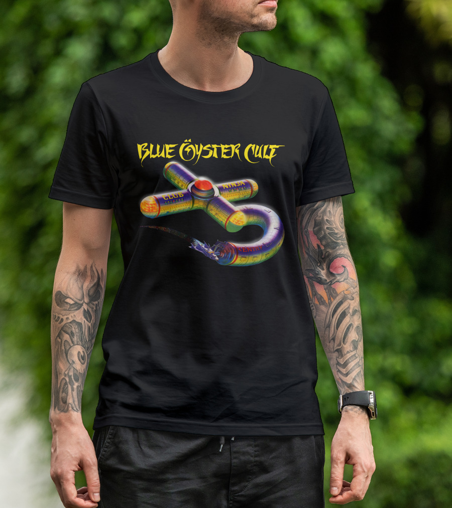 Blue Öyster Cult Club Ninja 1985 Album T-Shirt