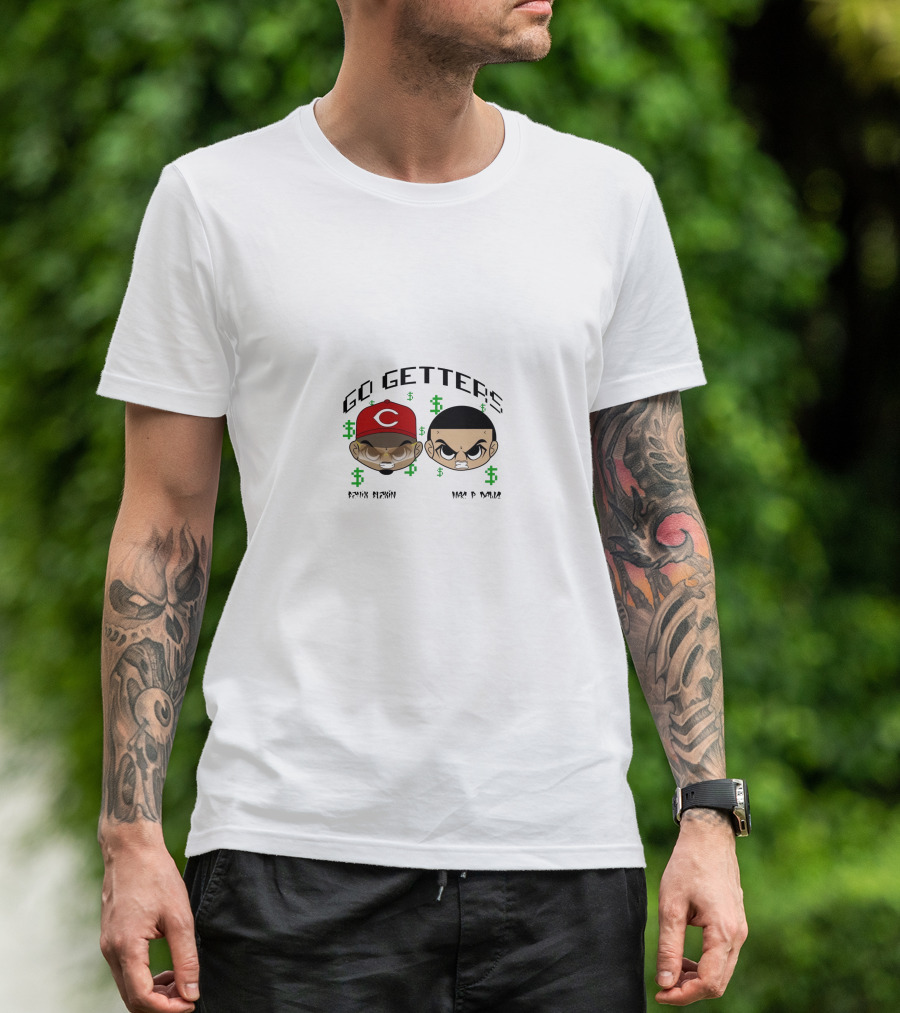Go Getters Fenix Flexin Mac Dolla Dollar Signs T-Shirt