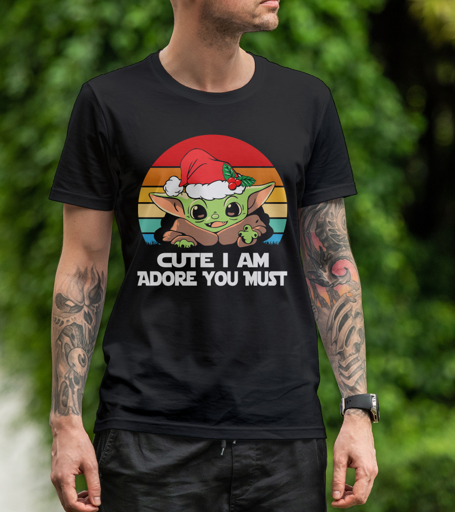 Cute I Am Adore You Must Festive T-Shirt