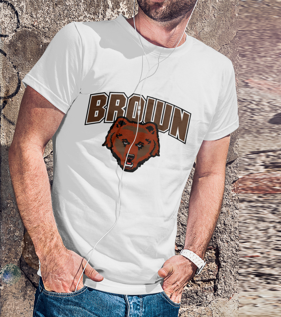 Brown Bears Bruin Mascot T-Shirt