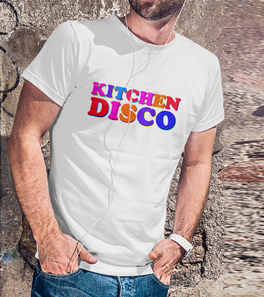 KITCHEN DISCO Colorful Party T-Shirt
