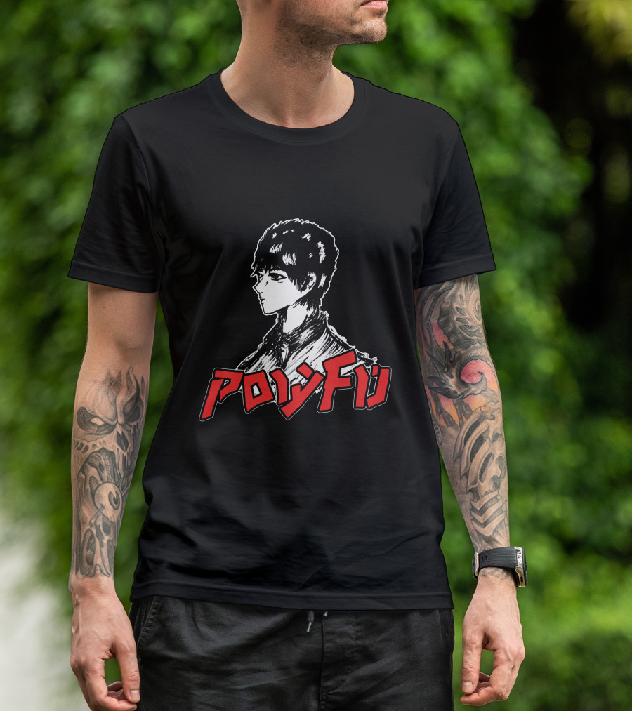 Powfu Anime Illustrated Profile Merch T-Shirt