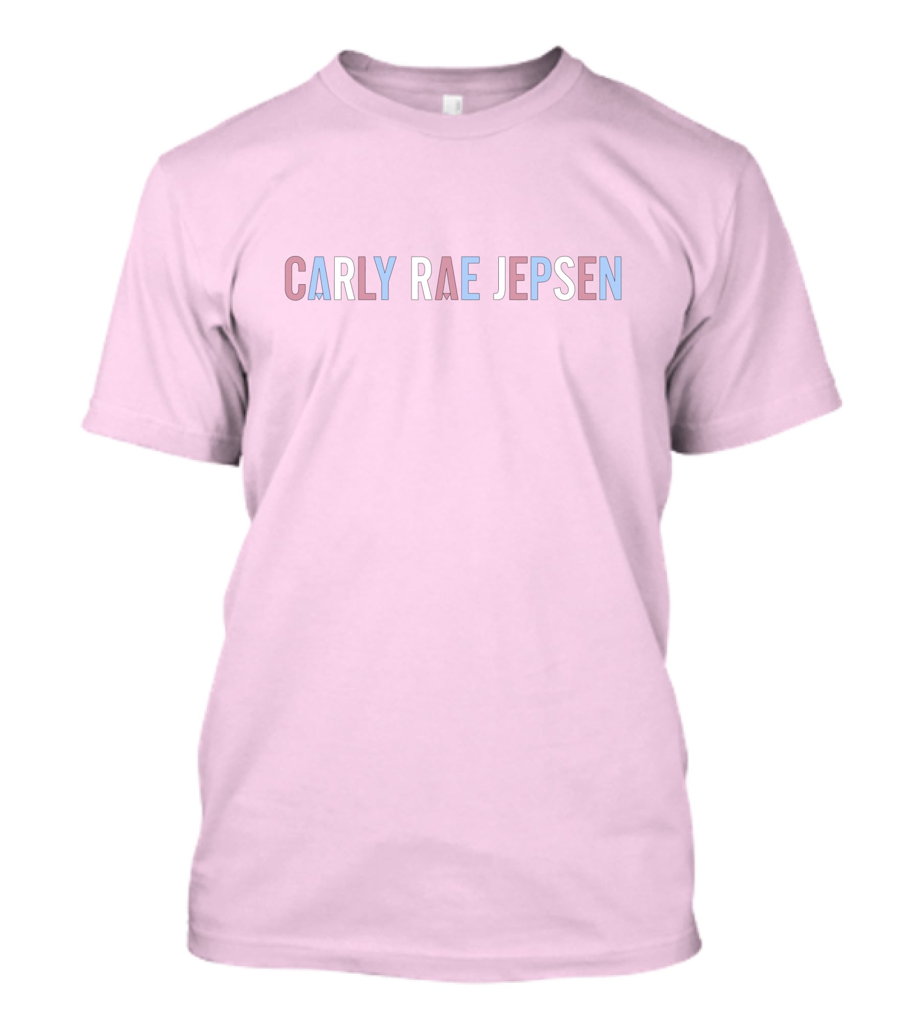 Carly Rae Jepsen Merch Pastel Text Design CarlyRaeJepsen T-Shirt