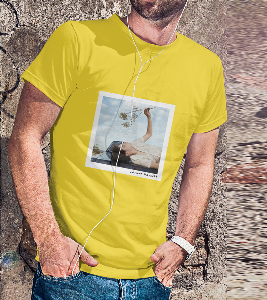 Joshua Bassett Floral Pose Vintage Aesthetic T-Shirt