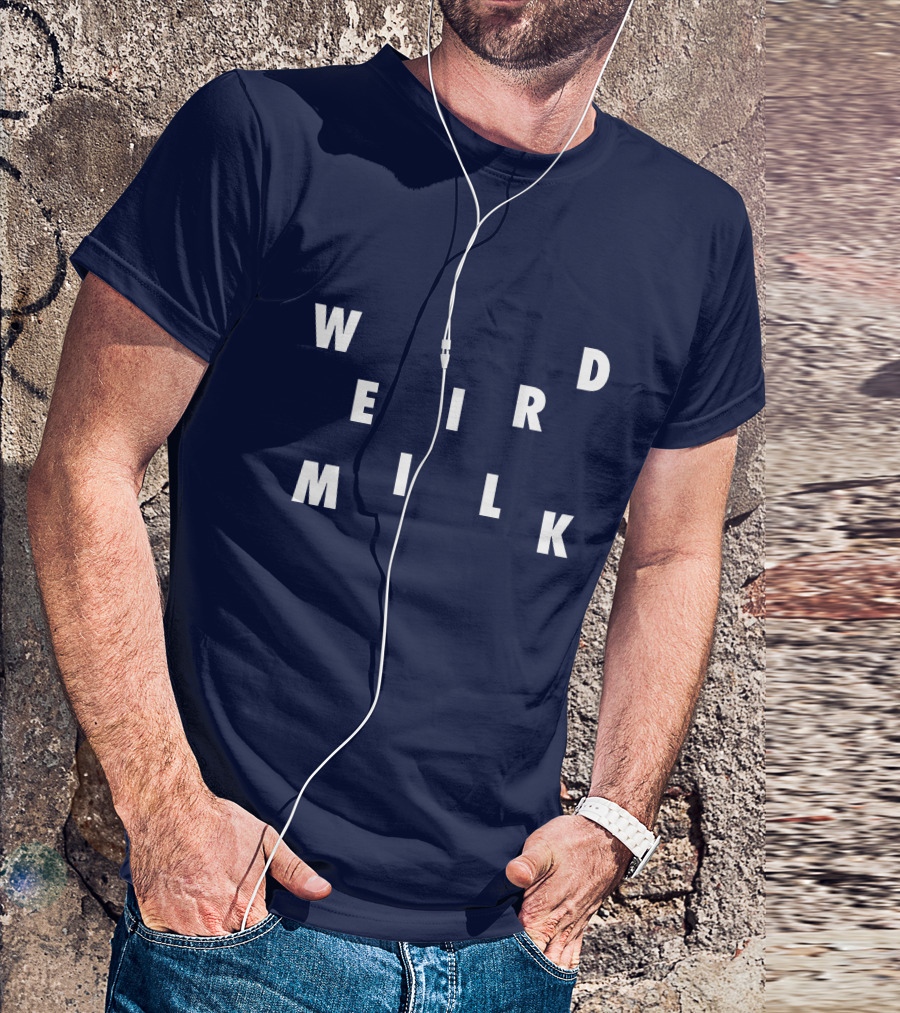 Weird Milk Merch Shop Unique Music T-Shirt
